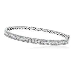 Round Cut Channel Bangles