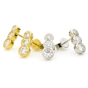 Rubover Set Trilogy Earrings