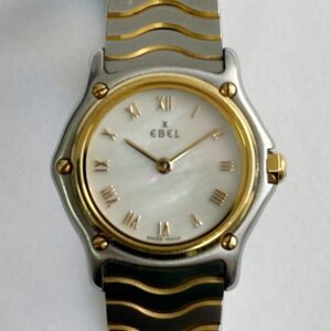 EBEL SPORTSWAVE STEEL & GOLD MOP DIAL