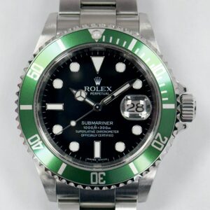 ROLEX SUBMARINER DATE 16610LV KERMIT 2010