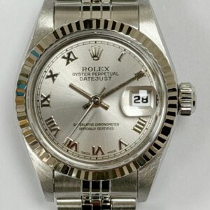 ROLEX DATEJUST 26MM STAINLESS STEEL SILVER DIAL 69174