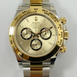 ROLEX DAYTONA STEEL & YELLOW GOLD CHAMPAGNE DIAL 126503