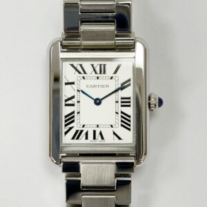 CARTIER TANK SOLO STAINLESS STEEL 3170/W5200013