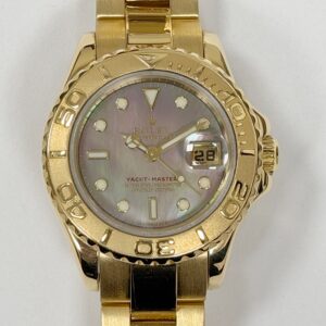 ROLEX YACHTMASTER 29MM YELLOW GOLD TAHITIAN MOP DIAL 69628